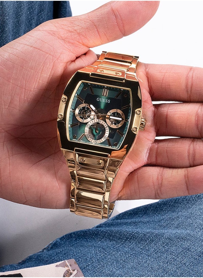 GUESS - Men's Chronograph Quartz Stainless Steel Watch GW0456G3 - 43 mm - Gold - Image 1