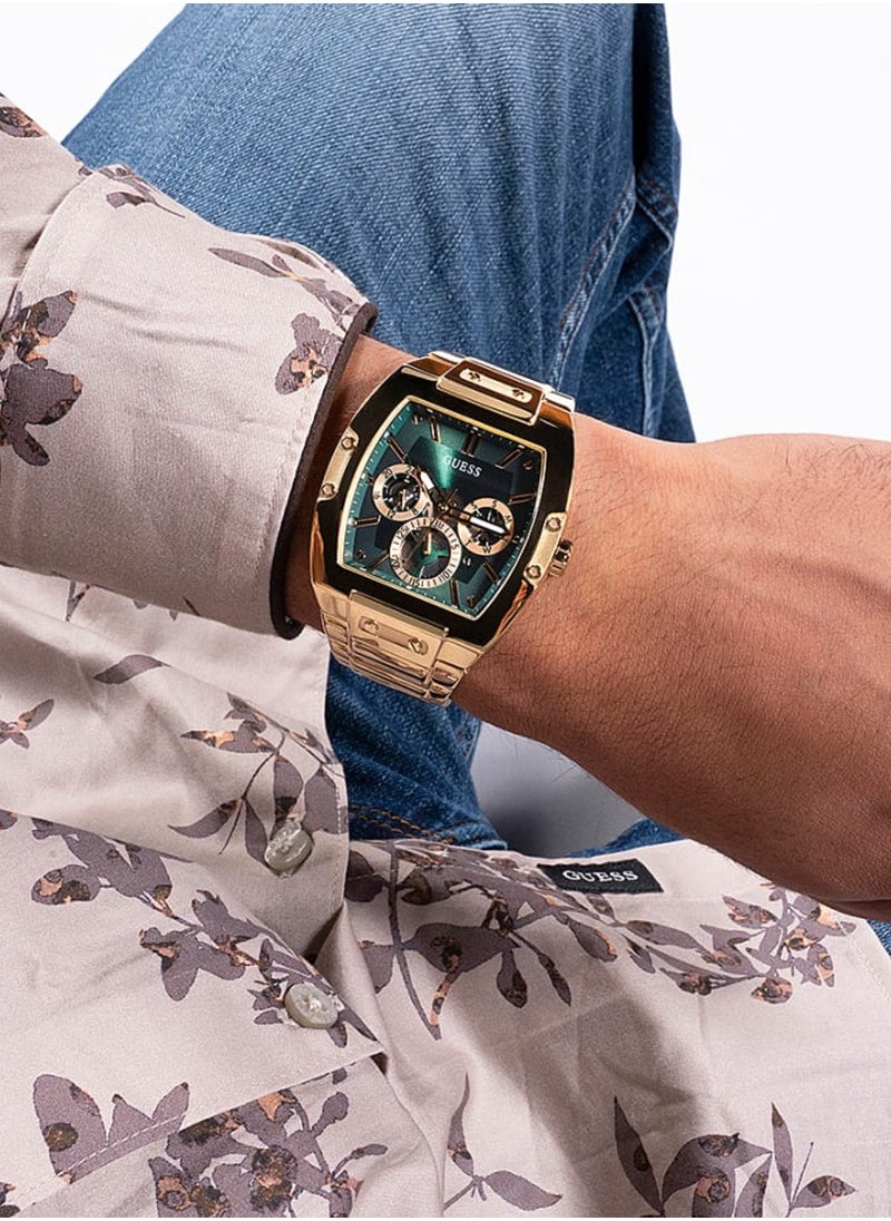 GUESS - Men's Chronograph Quartz Stainless Steel Watch GW0456G3 - 43 mm - Gold - Image 1