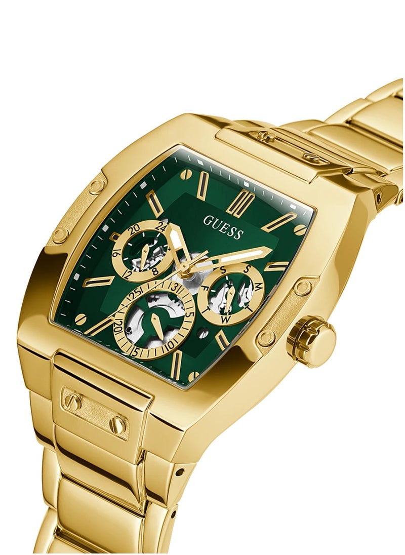 GUESS ساعة كرونوغراف للرجال من الفولاذ المقاوم للصدأ GW0456G3 - 43 مم  - Image 2