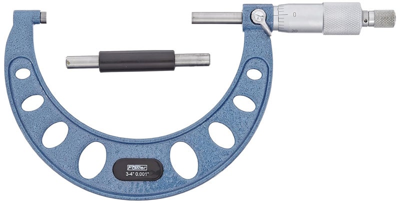 Fowler 52-253-004-1, Premium Outside Inch Micrometer With 3-4" Measuring Range - Image 1