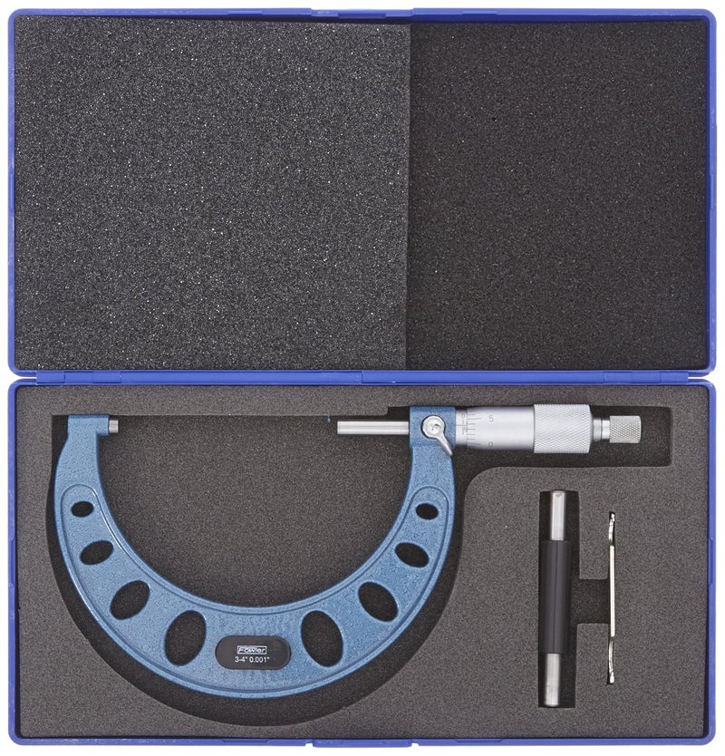 Fowler 52-253-004-1, Premium Outside Inch Micrometer With 3-4" Measuring Range - Image 2
