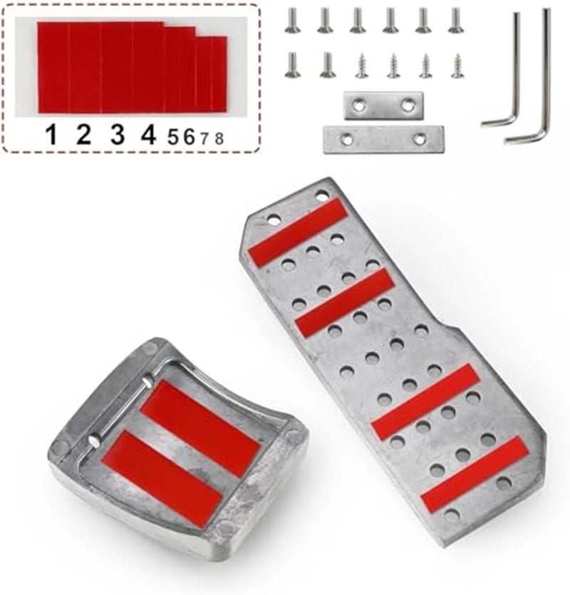 DEMULAX Racing Car Pedal Pad Set - Image 2