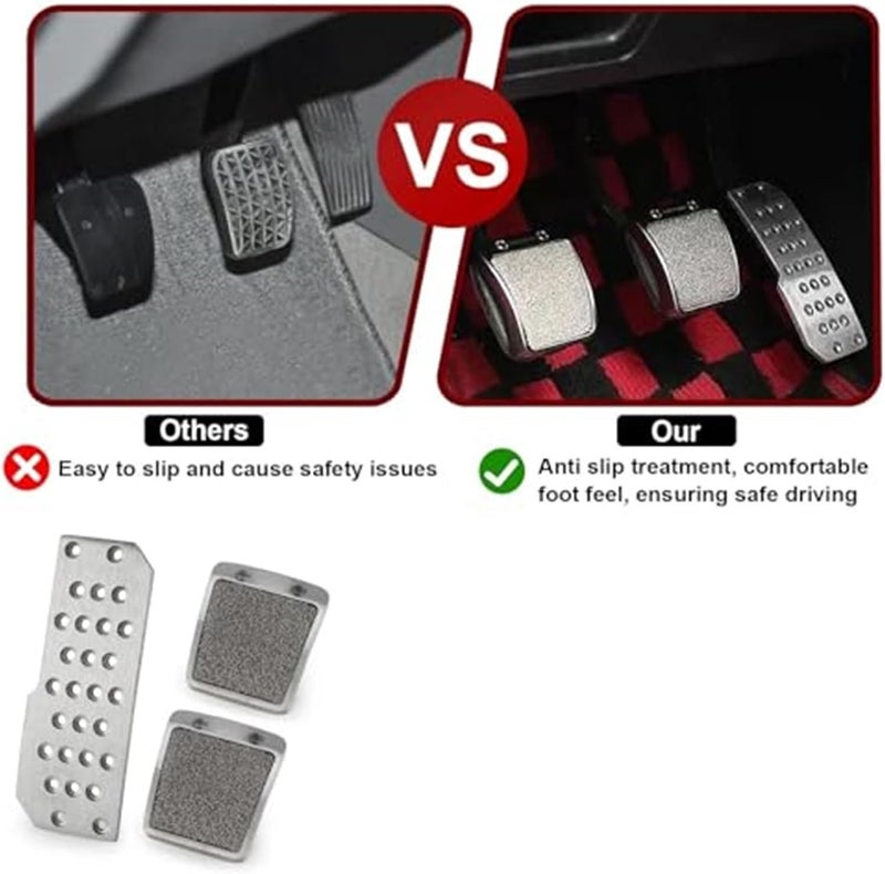 DEMULAX Racing Car Pedal Pad Set - Image 3