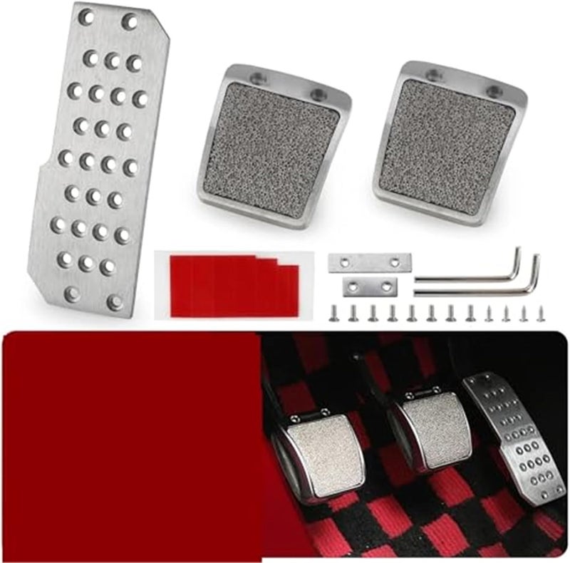 DEMULAX Racing Car Pedal Pad Set - Image 5