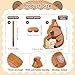 Guiqulai Capybara Piata Party Set Animal Themed Birthday Party Supplies with Pencils Snap Bracelets Stamps Keychains Stickers for Birthday Baby Shower Party - Image 4