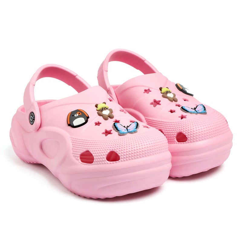 Face كروكس وردية مع زينة ممتعة للفتيات - Image 5