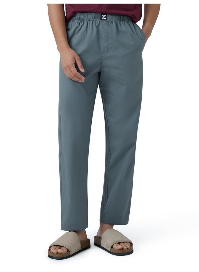 XYXX - XYXX Men Combed Cotton Pyjama, Relaxed Fit, Solid, Pack of 1, XYPYJM51XXL, Strom Grey, XXL - Image 1