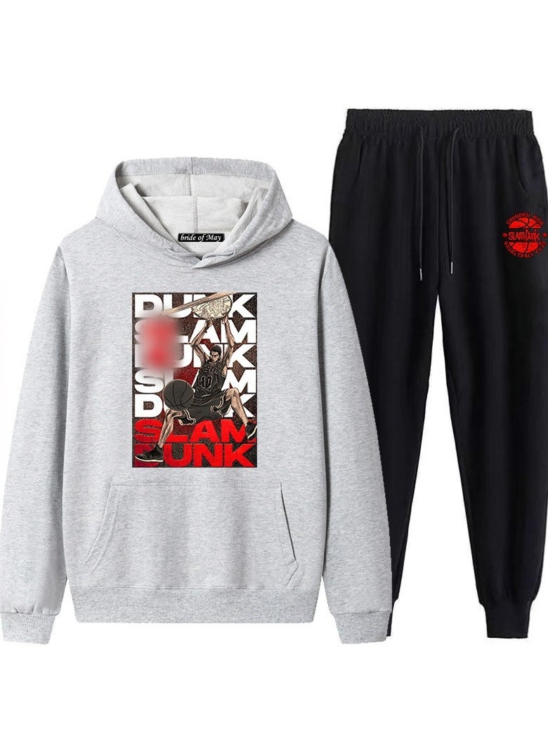KUYING New Slam Dunk Printed Hoodie Set  - Image 1