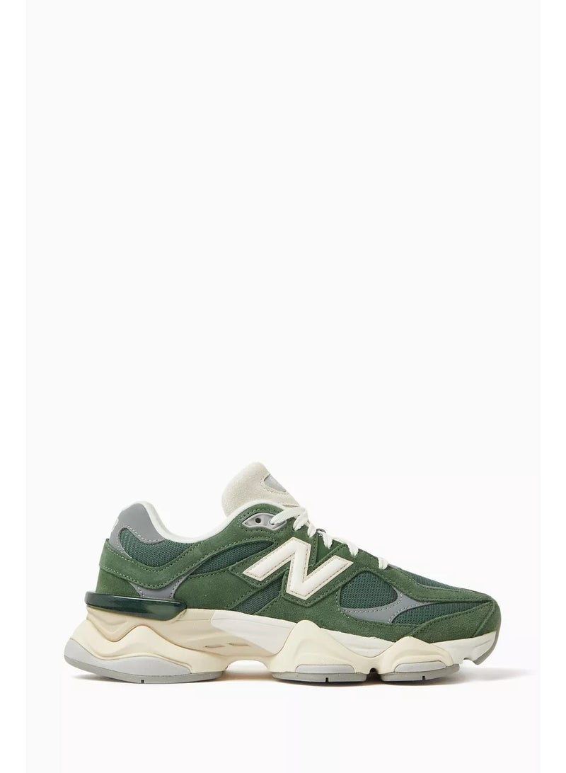 New Balance Unisex Green 9060 Running Shoes, Sneakers  - Image 1