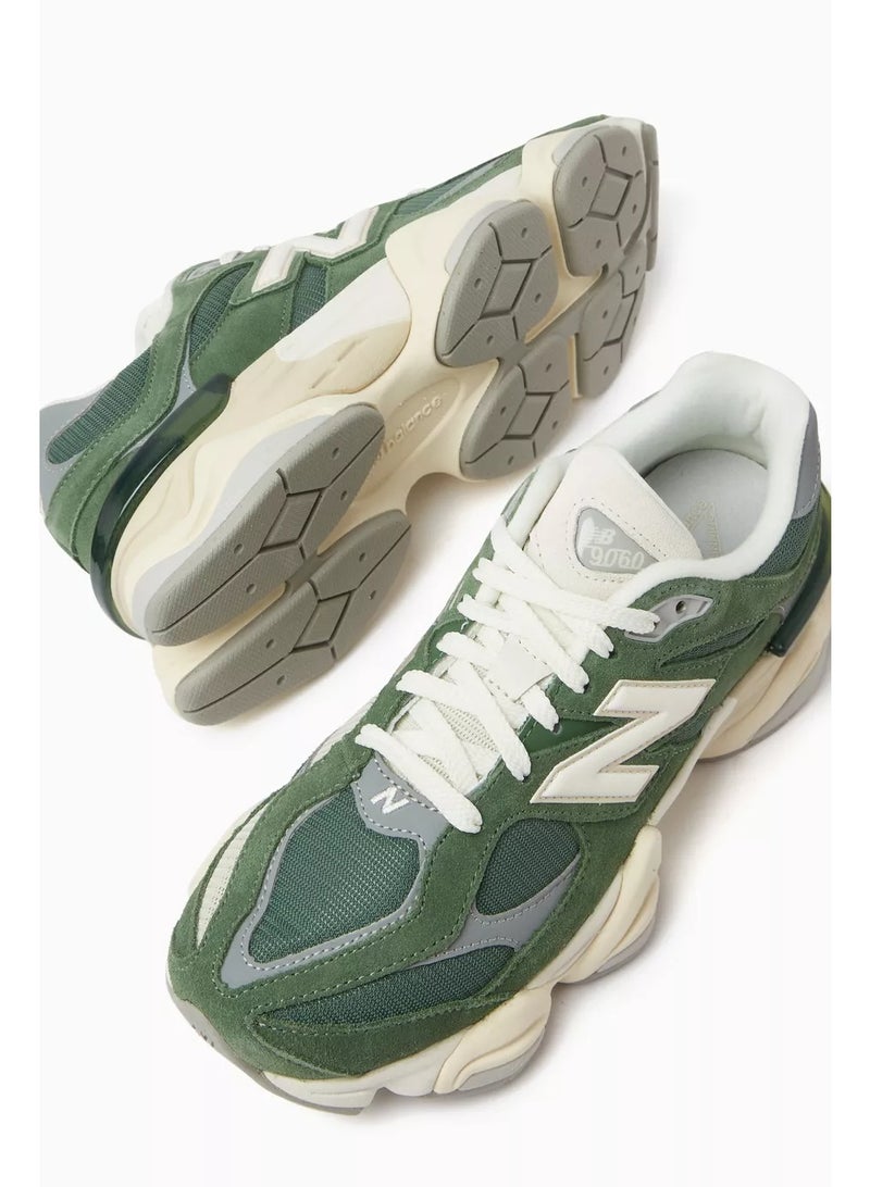 New Balance Unisex Green 9060 Running Shoes, Sneakers  - Image 2