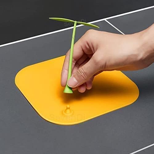 Sweanx Sweanx Floor Drainage Cover Toilet Floor AntiSmell Cover Silicone Bean Sprouts Floor Sink Filter Sewer Deodorant Cover Silicone Filter Bathroom Hair Catcher Multicolor 3 
