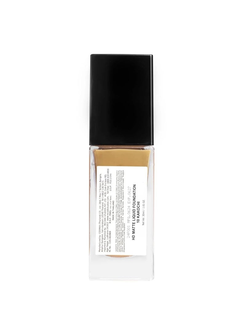 Recode Ace of Base Foundation 30ml Shade 10 Kakochi Luminous Matte Lightweight Waterproof High Coverage - Image 2