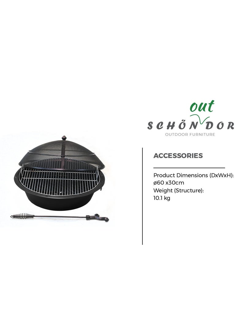Schondor Furniture - Accessories | Fire Pit | Outdoor | Patio | Garden | Backyard | Outdoor Dining - Image 1