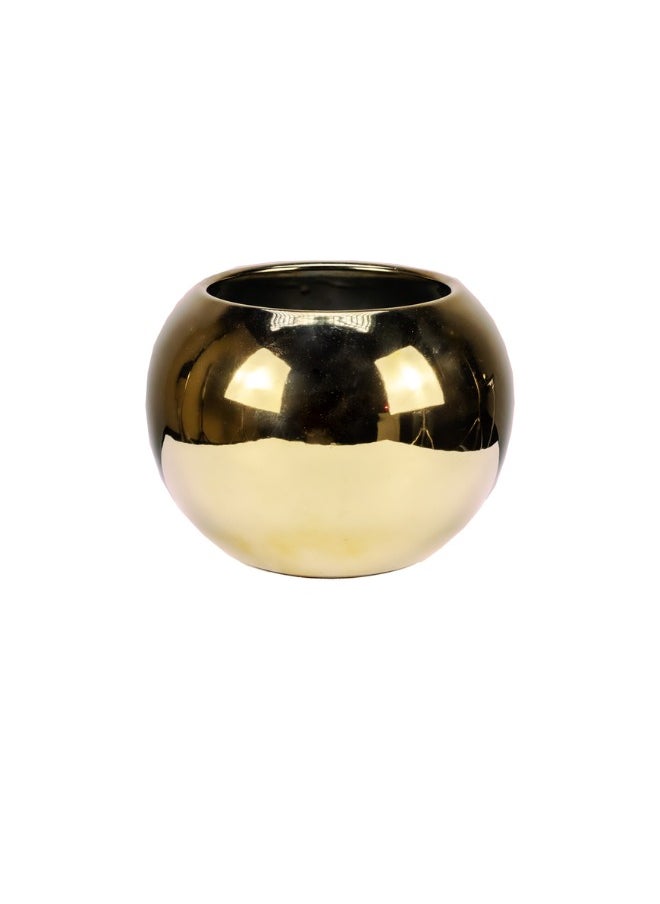 Gulf Flowers - Glam Ceramic Flower Pot – Stylish Planter for Modern Home Décor, Indoor & Outdoor Use - Image 1