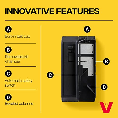 Victor M250SSR-2 Indoor Electronic Humane Mouse Trap - No Touch, No See Electric Mouse Trap - 2 Traps - Image 2