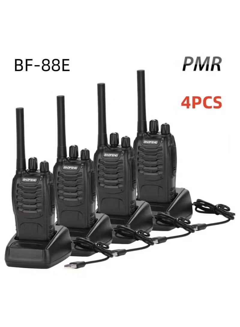 جهاز اتصال داخلي لاسلكي محمول من باوفينغ BF-888S بتردد أوروبي PMR 446 ميجاهرتز، متوفر لدى الشركة المصنعة. - Image 1