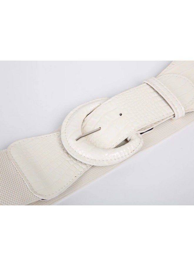 20'S Basic White Dress Belt Stretch Waistband (Lwhite) - pzsku/Z0425EAC5500C2CBEFB7EZ/45/_/1718301875/c185c677-1ab5-4eff-b81e-4b293348a651