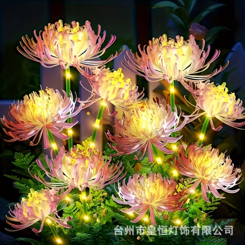 Solar-Powered Outdoor Garden Lights - LED Landscape Decorative Lamp for Patio, Lawn & Yard