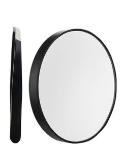 10X Magnifying Makeup Mirror Round Mirror 2 Suction Cups Facial Makeup Cosmetic Absorption Shaving Home Makeup Travel EssentialDiameter 346 inches - pzsku/Z0425F690ED035A453C48Z/45/_/1741001553/328c6493-4e34-4f56-8460-f71abe95ce57