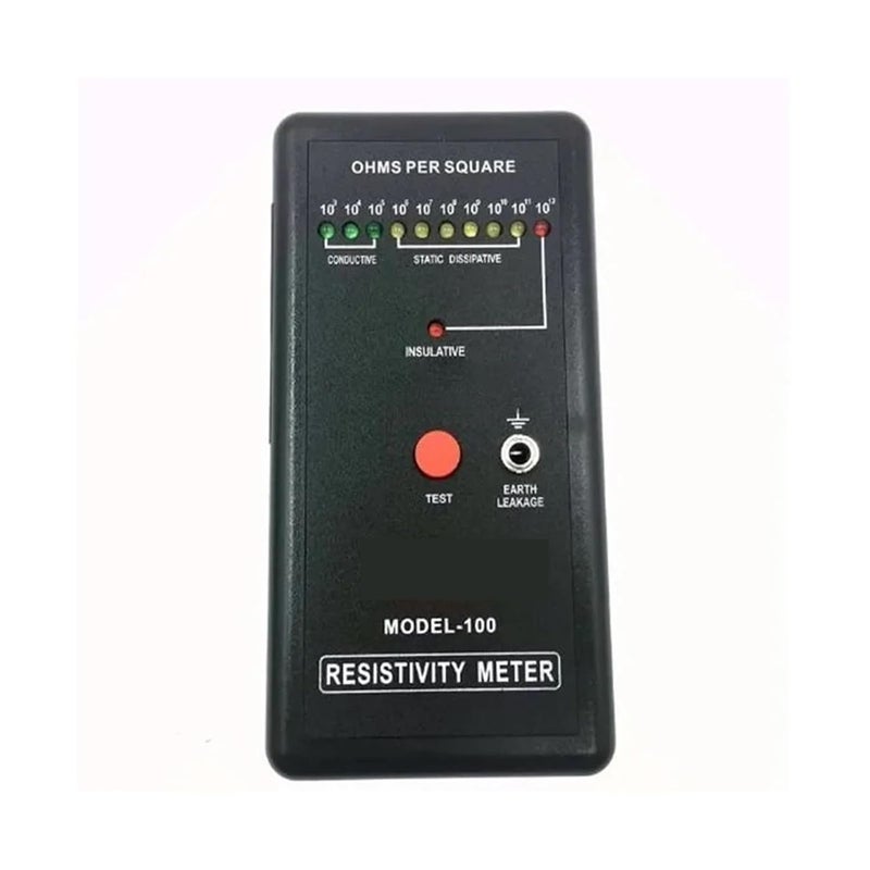 Capacitance Meters, Electrostatic Resistance Meter Model-100 Anti-Static Surface Resistance Test Instrum Ent Impedance Meter DS Resistance Detection(Model-100 Box) - Image 3