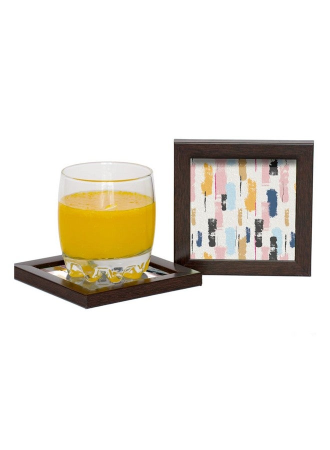 Paper Plane Design Tea Coffee Coaster Set Wooden Decorative Coasters Set. Home and Office Wooden Coasters Design 509 - Image 3