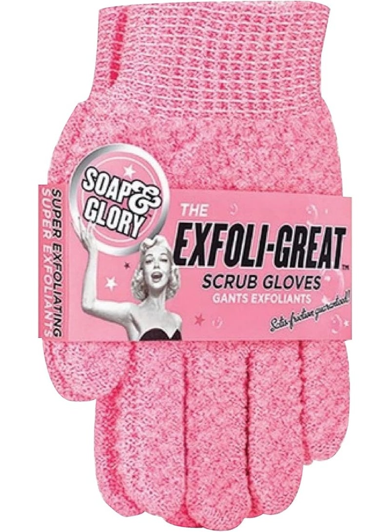 Soap & Glory Exfoliating Body Gloves - Image 1