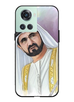 Protective Case Cover For OnePlus Ace Sheikh Mohammed Bin Rashid Al Maktoum Design Multicolour