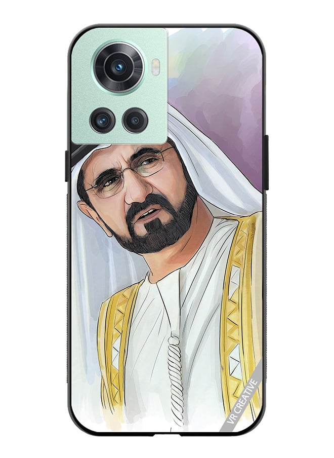 VR CREATIVE - Protective Case Cover For OnePlus Ace Sheikh Mohammed Bin Rashid Al Maktoum Design Multicolour - Image 1