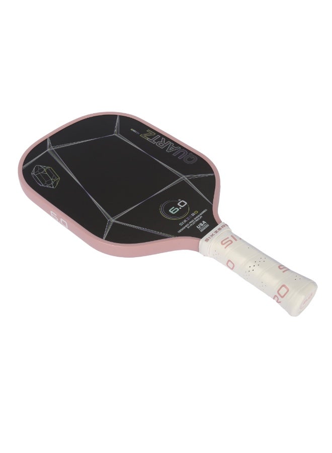 Six Zero Quartz Pickleball Paddle (Rose) - Image 3