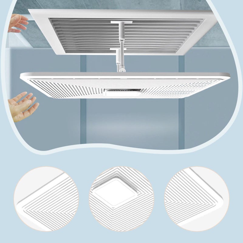 Adjustable Air Conditioner Vent Deflector 30cm x 30cm Anti Direct Blow Windshield for Home Office - Image 5