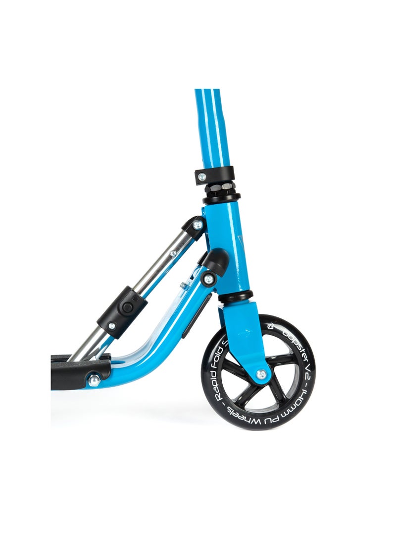 bopster V2 Folding Scooter - Blue - Image 3
