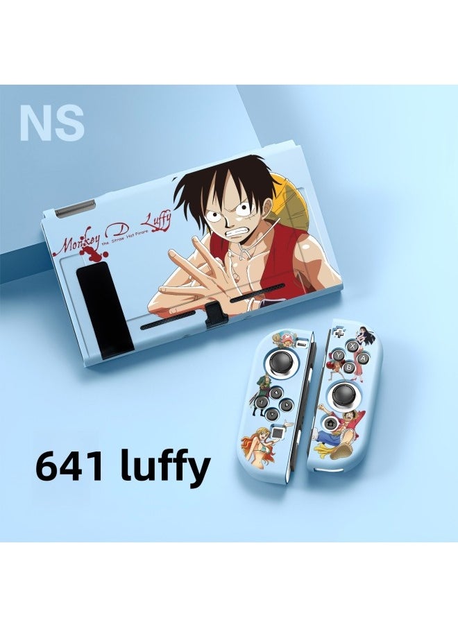 Generic - Nintendo Switch Color Case Manufacturer Switch Endurance TPU Soft Case NS Protective Case Split Protective Case-Model:641 Luffy-switch/battery Life Version-soft Case - Image 1