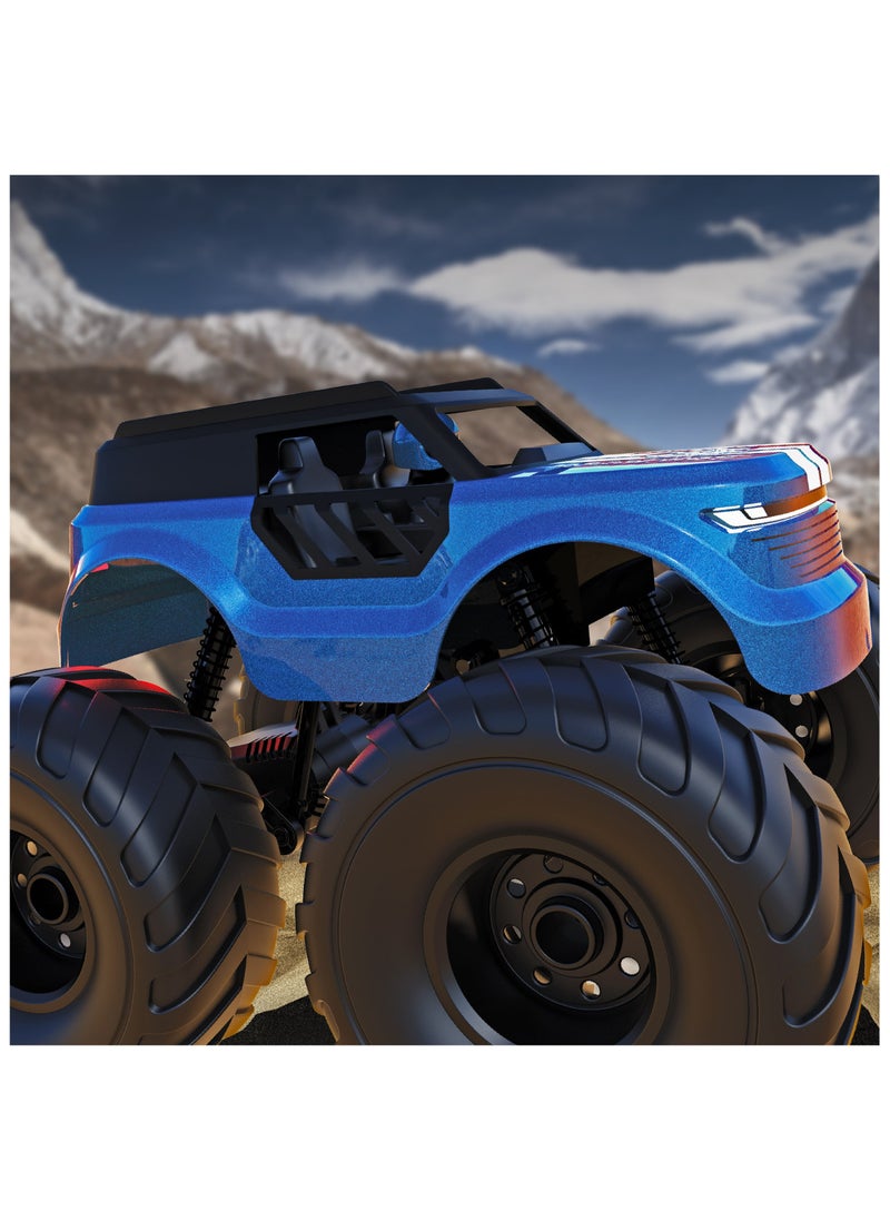Sharper Image Sharper Image Rampage Renegade Remote Control Off-Road Monster Truck, All-Terrain Oversized Tires Suspension System RC Toy  - Image 3