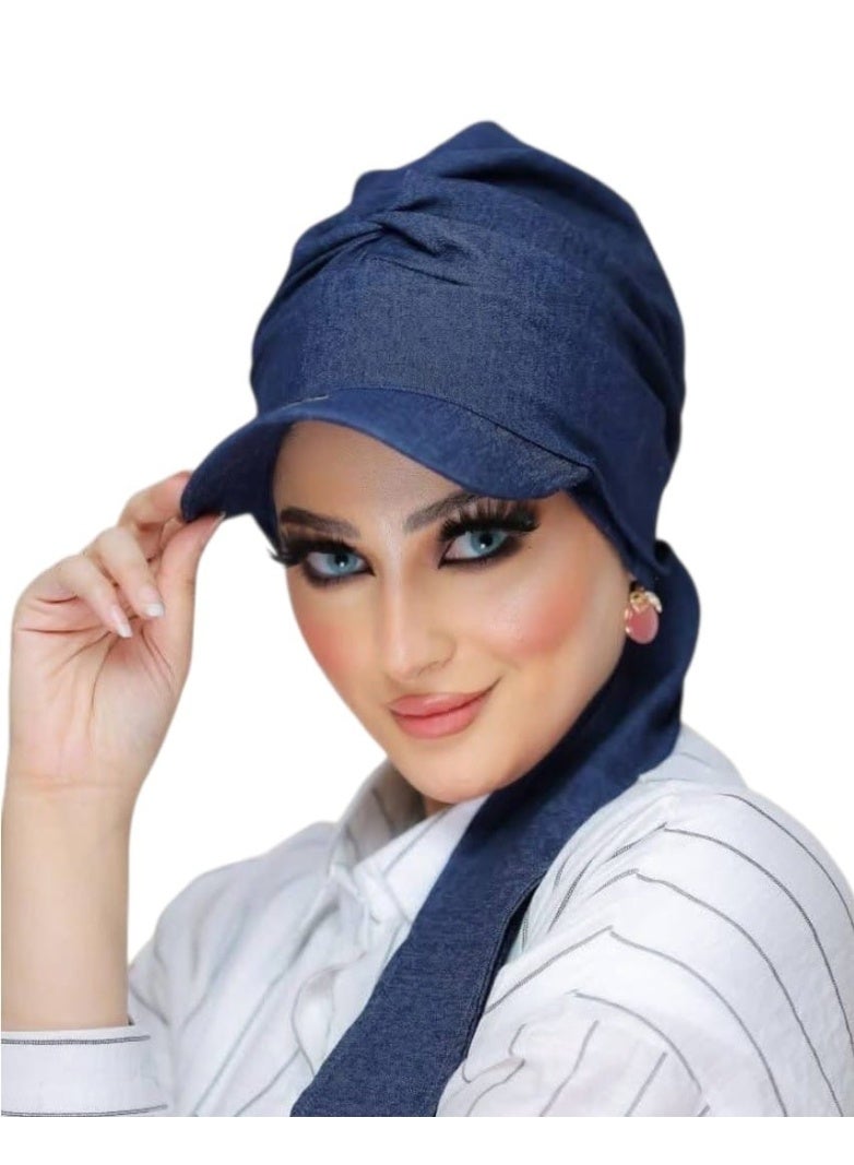 تربان كاب منفصلين له عده استخدامات ماتريال جينز ليكرا , خامة عالية الجودة ومريحة في اللبس - Image 1