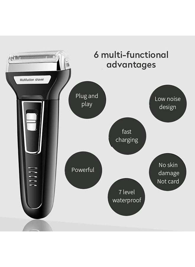 Kemei 3 in 1 Rechargeable Multifunction Electric Clippers Black 17.3 * 4.7cm - Image 4