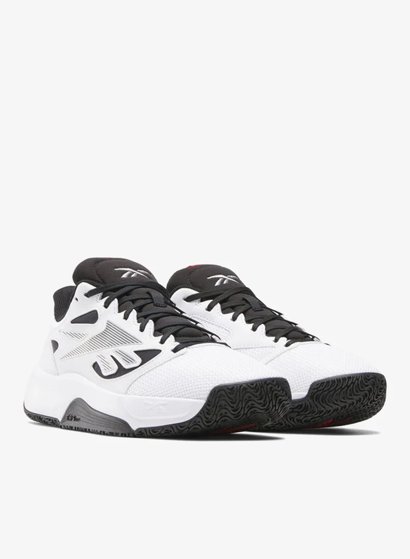 Reebok White/Black/Energy Red Reebok Engine LT Unisex Shoes  | Best Price UAE
