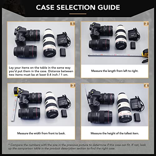 Lykus HC-5230 Large Waterproof Hard Case with Wheels and Customizable Foam, Interior Size 20.5x14.2x13.6 inch, Suitable for cameras, lenses, electronic equipment and more - Image 4
