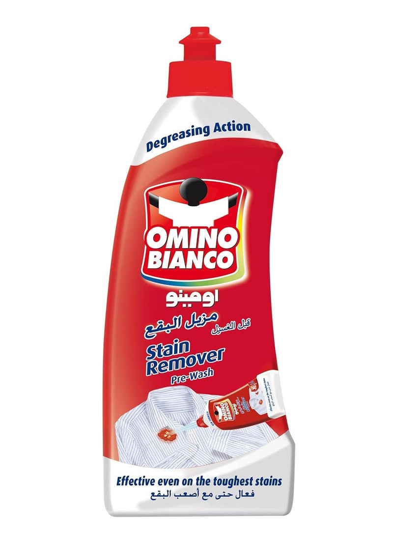 اومينو بيانكو مزيل بقع الملابس قبل الغسيل، فعال حتى مع أصعب البقع 500مل