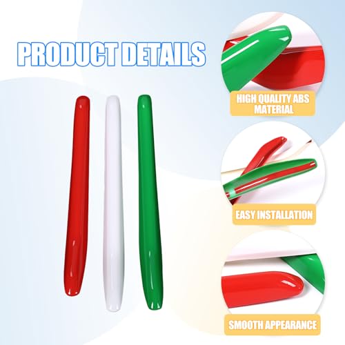 LLKUANG Front Grill Decoration Strips Trim Compatible with Maserati Levante 2016 2017 2018 2019 2020 2021 Car Grille Insert Trims 3PCS - Image 4