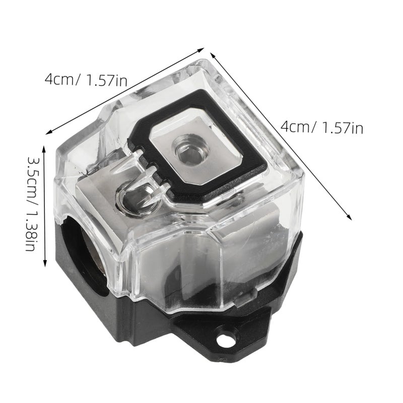 Universal Fuse Block Splitter Holder with Dustproof Junction Box for Enhanced Safety Easy Installation - Image 3