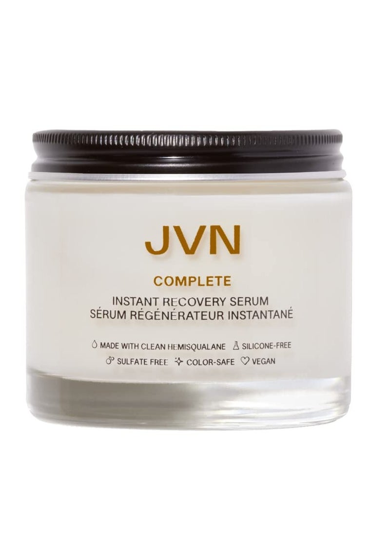 JVN JVN Complete Instant Recovery Serum, Leave-In Anti Frizz Hair Serum, Repairs Hair and Protects Against Heat Damage, Smoothing Serum for All Hair Types, 3.4 Fluid Ounces  - Image 1