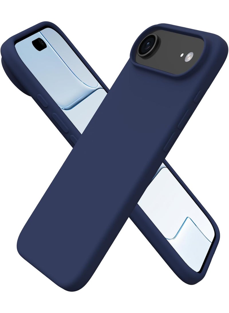 Case for iPhone 17 Air Soft Liquid Silicone Gel Case Full Body Shockproof Protection Matte Finish Cover Soft Microfiber Lining Cushion Slim Back Case for iPhone 17 Air - Image 1