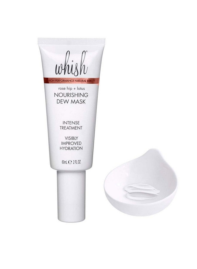 ويسك قناع وجه الندى المغذي بزيت ثمر الورد وزيت اللوتس مرطب للوجه مضاد للشيخوخة ومضاد للالتهابات وتحسين ترطيب البشرة - Image 3