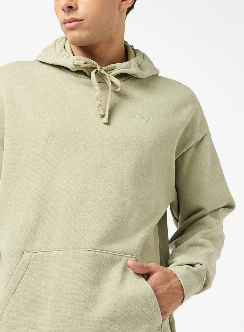 PUMA Men's Fleece Hoodie Elevated Essentials