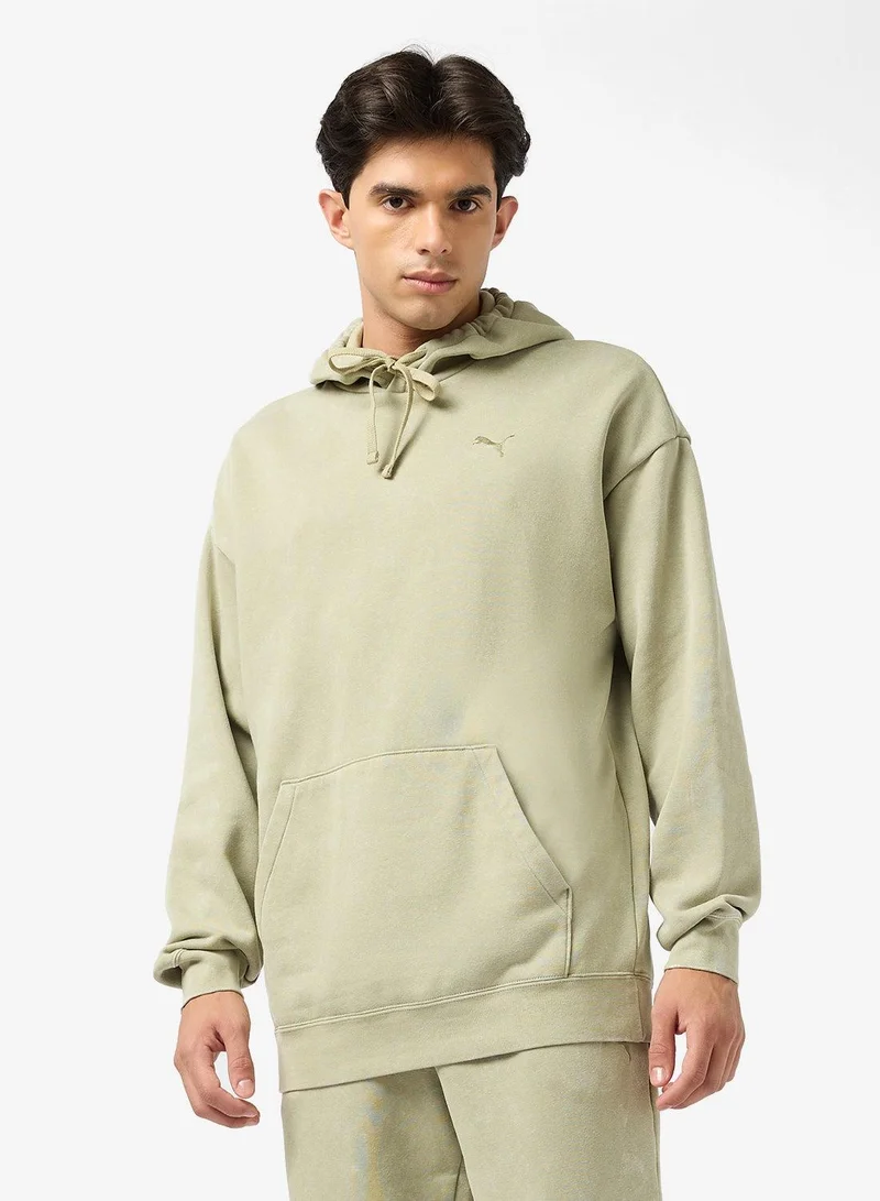 PUMA Men's Fleece Hoodie Elevated Essentials