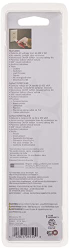 Gardner Bender GVD-3504 Circuit Alert Non-Contact Voltage Tester, Indicates AC Voltage 50-600V, Patented, CUL, ETL Listed , Red - Image 5