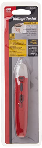 Gardner Bender GVD-3504 Circuit Alert Non-Contact Voltage Tester, Indicates AC Voltage 50-600V, Patented, CUL, ETL Listed , Red - Image 4