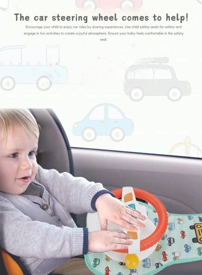 turtees Car Wheel Baby Toys - Musical Activity Toy Travel Entertain and Easier Drive - Image 1
