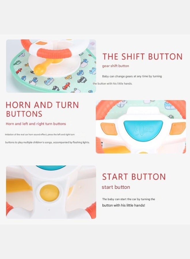 turtees Car Wheel Baby Toys - Musical Activity Toy Travel Entertain and Easier Drive - Image 2