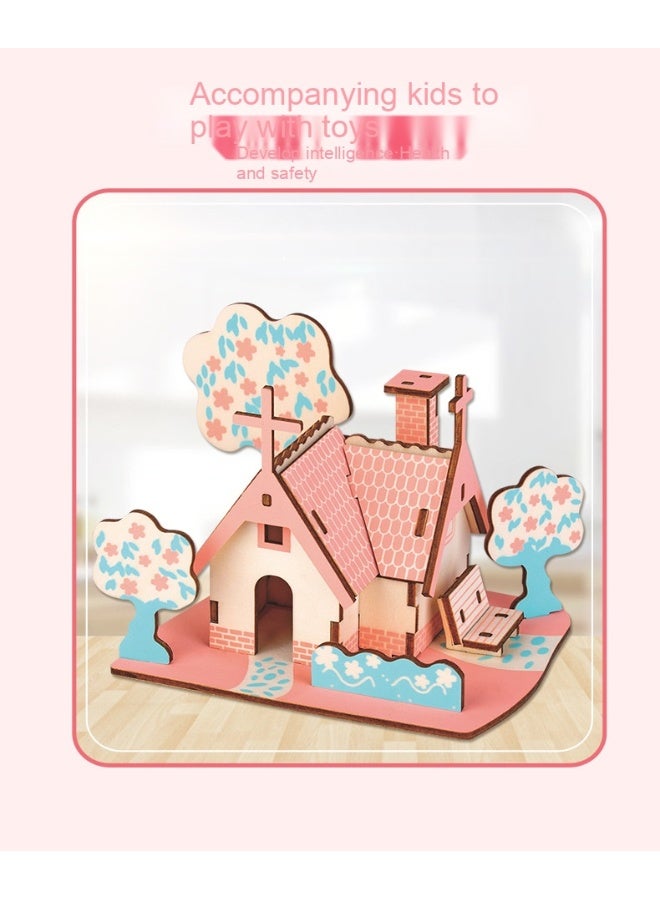 ألعاب نموذجية ثلاثية الأبعاد خشبية للأطفال - تركيب مجسمات مثيرة - Image 2